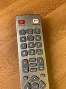 pilot SHARP Aquos Netflix Youtube - srebrny Oryginalny D186 #3