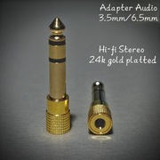 Adapter Audio 3.5mm/6.5mm Stereo 