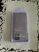 Etui pokrowiec futerał na telefon Smart clear view case Huawei Y6P silver