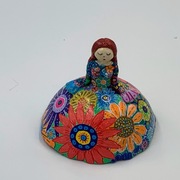 Figurka ceramiczna,laleczka