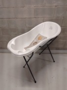 Wanna dla noworodka z stojakem