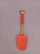 Silikonowa szpatułka kuchenna z drewnianą rączką