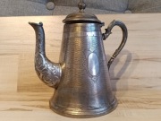 SREBRZONY DZBANEK DO KAWY Z KARTUSZEM GILOSZ WMF KOHLER WIEDEŃ