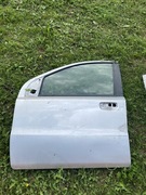 Drzwi Panda lewy przód srebne