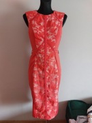 Little mistress sukienka z koronką wzór liście xs s