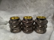 Jeden świecznik na podgrzewaczyki fioletowe