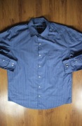 Koszula Van Heusen r. L w paski classic fit dł rękaw bawełniana męska 