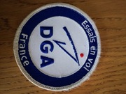 Naszywka Francuska Agencja Rządowa Dyrekcja Generalna ds. Uzbrojenia