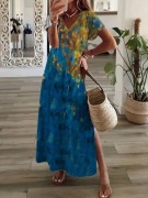 Boho sukienka maxi 48