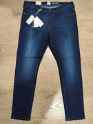 Jeansy Mustang Oregon Slim Denim męskie dżinsy spodnie granatowe nowe 38/34