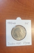5 złotych - Głowa Kobiety z 1933 roku 