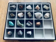 Minerały Świata NATIONAL GEOGRAPHIC nr 41-60, piękne minerały i książeczki