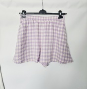 Lniane spodenki Zara m 38