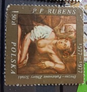 Polska fi2351 Rubens 1977