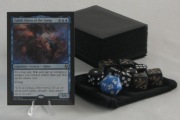 ZESTAW Gotowa Talia - ZAHID’S COURT (Mono-Blue Artifact Skies) + Akcesoria