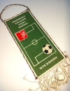 Proporczyk Krosno Herb OZPN Okręgowy Związek Piłki Nożnej Boisko