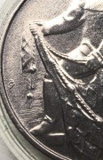 5 zł., złotych Rybak 1974 na Trawce z (lewej). Bardzo rzadki! Piękne!