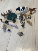 Schleich figurki zwierzęta farma farmerskie gospodarskie