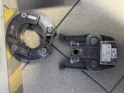 Szczęka opaskowa 76mm + zacisk 