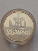 100 000 zł 1990 solidarność 32mm (gruba)