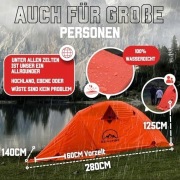 G-OALPINE namiot ekspedycyjny 2-osobowy lekki wodoodporny