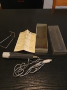 Mikrofon UNITRA Tonsil MDO-IX | Vintage PRL | Kompletny Zestaw