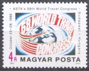 Węgry Mi 3983** Kongres ASTA