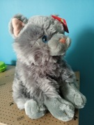 Smily Play kot siedzący pluszak szary 