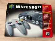 Nintendo 64 w pudełku. Stan kolekcjonerski