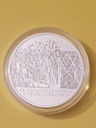 20 Zł Ag  65.Rocznica Powstania w Getcie Warszawskim - rok  2008 . Stan L .