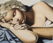 Obraz olejny-Kopia Tamary Łempickiej 