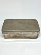 Sterylizator vintage ze szklaną strzykawką