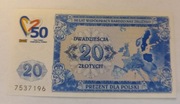 Banknot 20zł IKEA