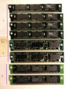 163/1 Zestaw pamięci 30 pin RAM 70ns