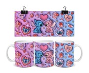 Kubek z nadrukiem STITCH święta prezent WALENTYNKI 330ml