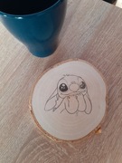 Stich. Podkładka pod kubek dla dzieci.