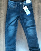 Jeansy stretch slim fit H&M NOWE r.110