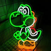 NEON DINOZAUR LAMPKA LED DINO DEKORACJA ŚCIENNA 