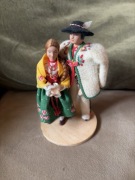 Para lalek w stroju góralskim Cepelia, PRL