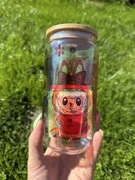 Szklanka brokatowa 550 ml Labubu