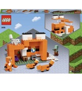 lego 21178 Minecraft Siedlisko lisów