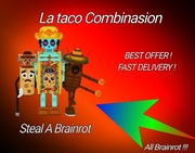 Roblox Steal A Brainrot La taco Combinasion 600m/s NAJTANIEJ