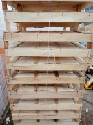 Skrzynki drewniane 53x30 x 12/14