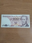 100 zł 1986 rok seria RY stan UNC 