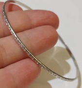 Srebrna stara bransoletka Warmet Resovia 