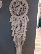 Łapacz snów, boho, 20 cm x 70 cm.