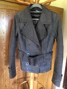 Kurtka ocieplana zamszowa (skóra naturalna)