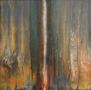 Obraz abstrakcyjny na płótnie  autor Jacek Rutkowski