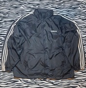 Kurtka Adidas Vintage 90s Trefoil Wiatrówka Retro L Black