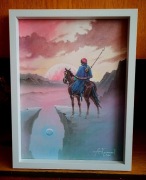 "STRAŻNIK KULI PRZEZNACZENIA"- OBRAZ OLEJNY NA PŁÓTNIE -ANDRZEJ KACZMAREK 